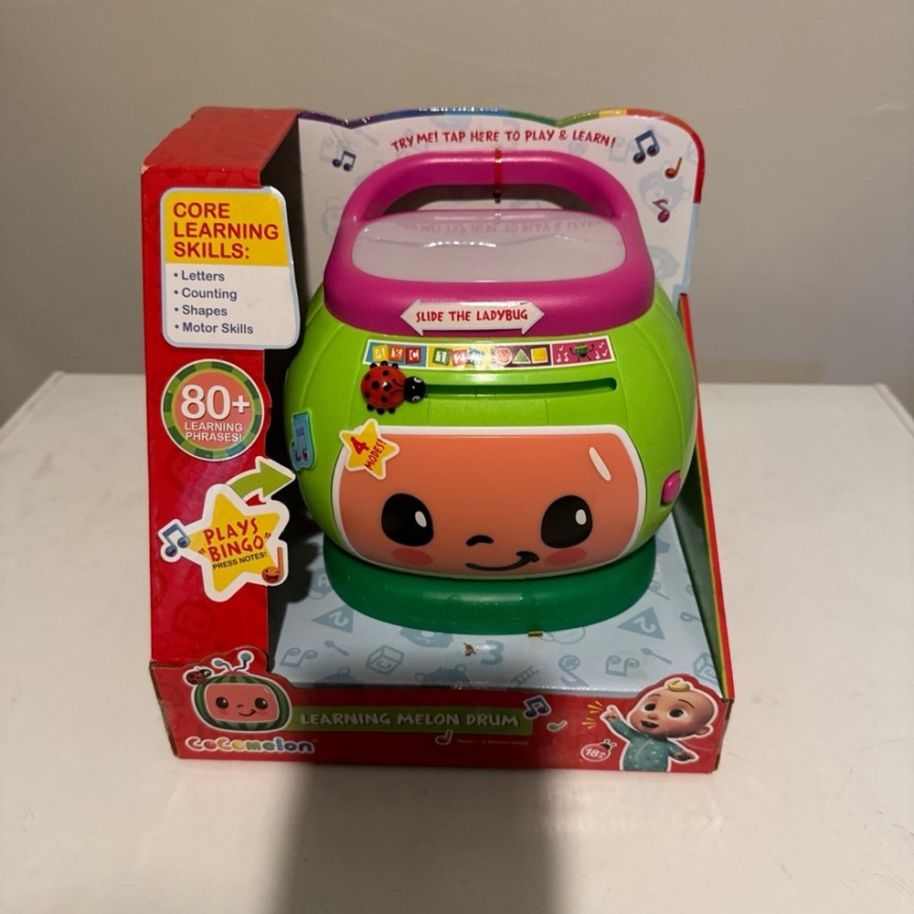 CoComelon Learning Drum with Lights and Sounds